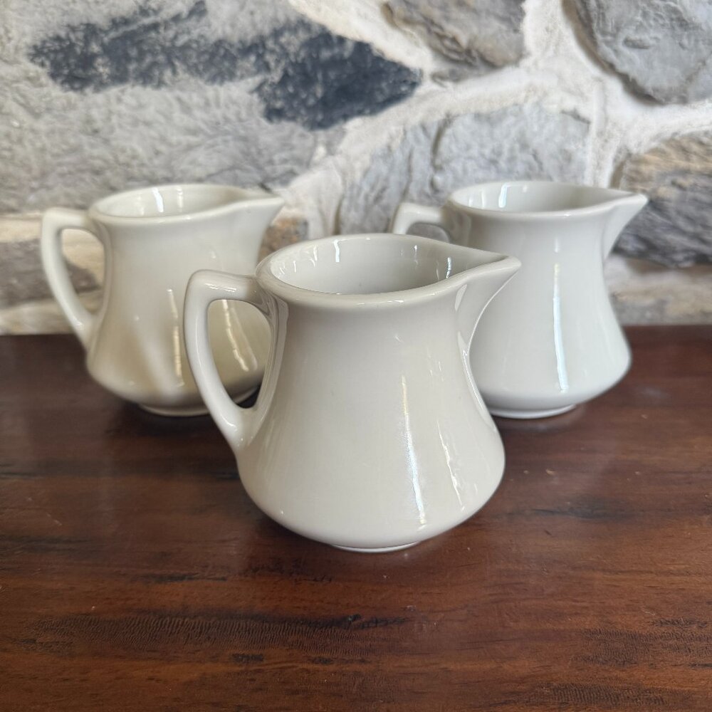 Jackson Custom China Falls Creek, Pa-4.5" pitchers, made in USA, set of 3